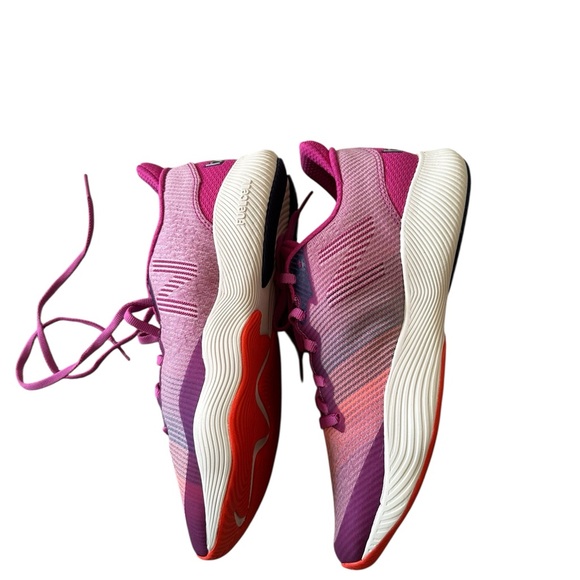 New Balance Women's Pink and Purple Athletic Shoes - Picture 8 of 9